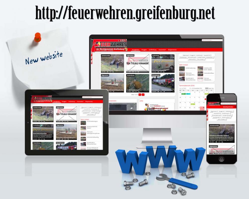 Die neue Webseite der Greifenburger...