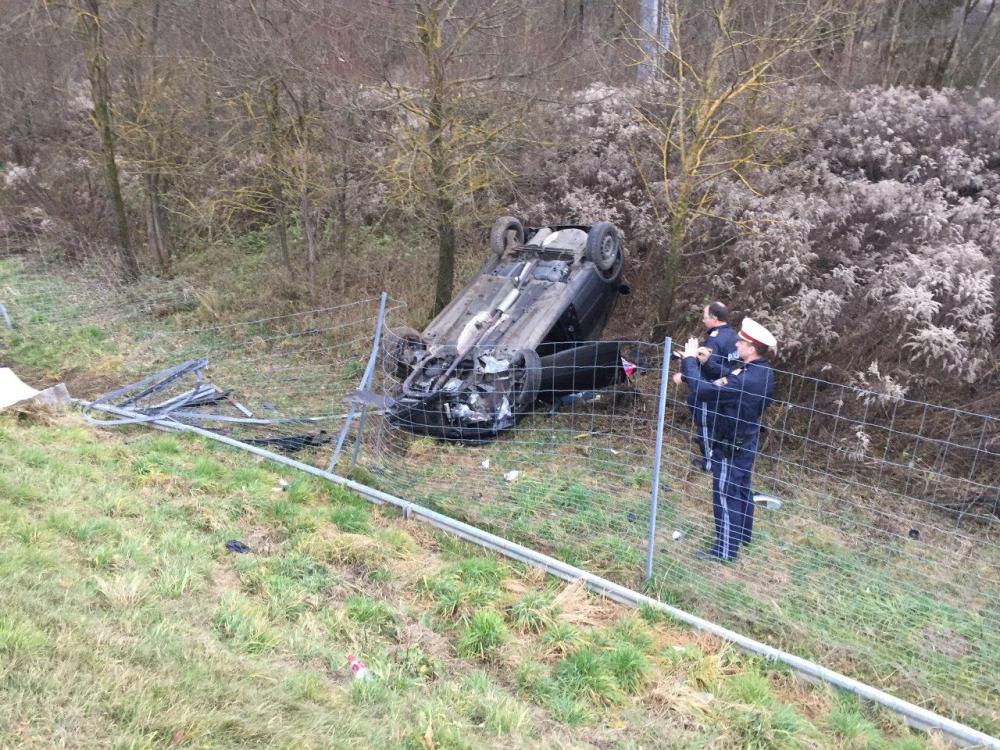 Verkehrsunfall B100 - Radlach