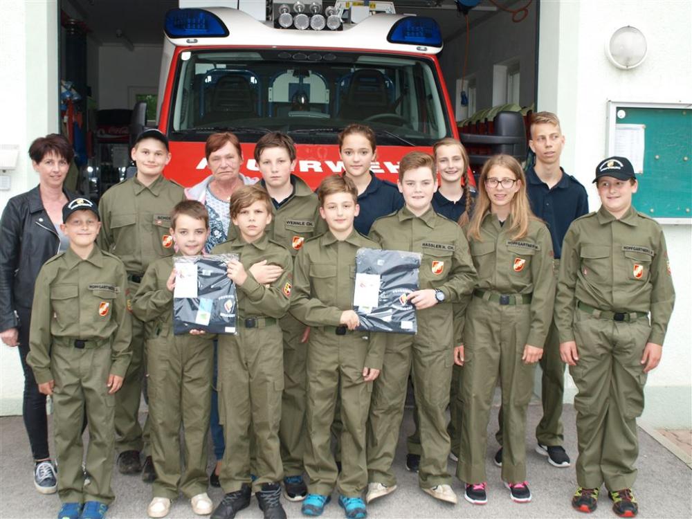 T-Shirts für die Feuerwehrjugend