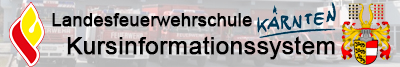 Landesfeuerwehrschule Kärnten - Kursinformationssystem